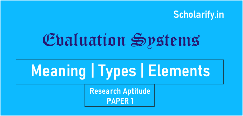 UGC NET Evaluation Systems