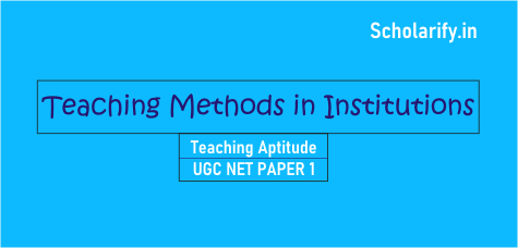 Teaching Methods UGC NET Paper 1