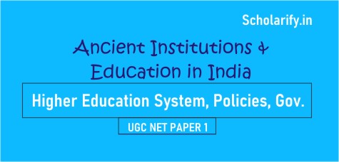 Institutions of Higher learning and Education in Ancient India