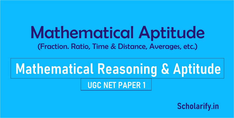 Mathematical Aptitude UGC NET